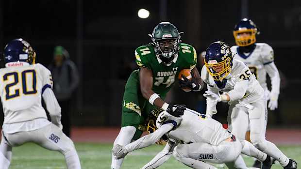 2022 Washington high school football playoffs, district round: Southridge at Auburn (Luvens Valcin)
